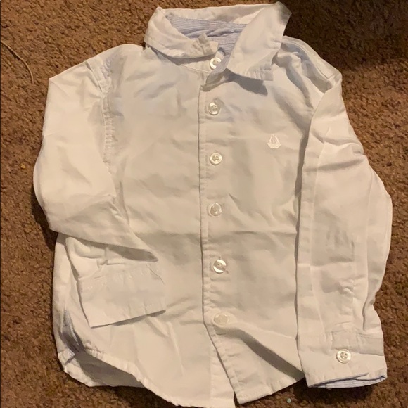 White button down shirt - Picture 1 of 3